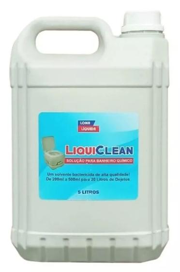 Imagem de Liquiclean  solução para banheiros químicos - 5 litros