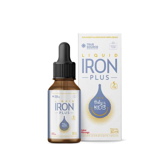 Imagem de Liquid Iron PLUS Baby Kids Ferro Multivitamínico True Source 30ml