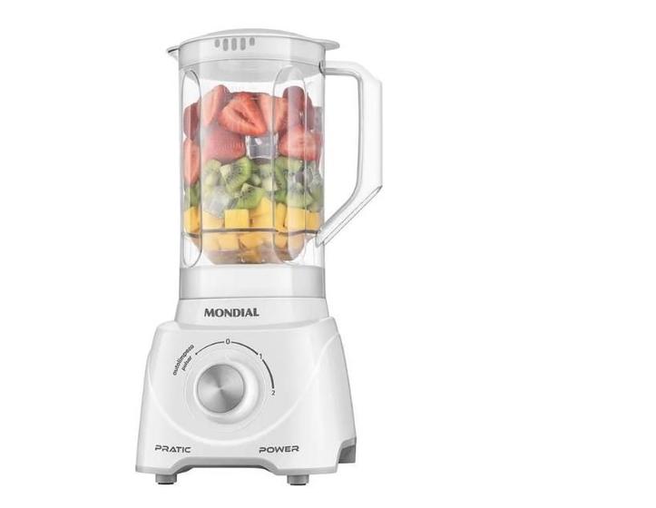 Imagem de Liquidificador 2 velocidades  L-97-W Branco Mondial 127V