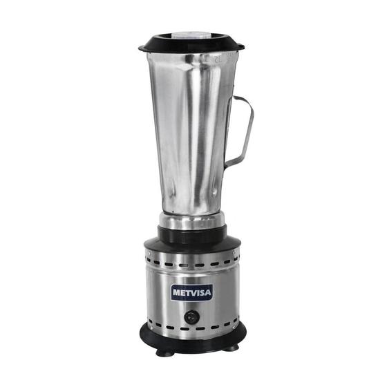 Imagem de Liquidificador Alta Rotação Copo Inox 2l 18000 Rpm 800w Lar.2 220v - Metvisa