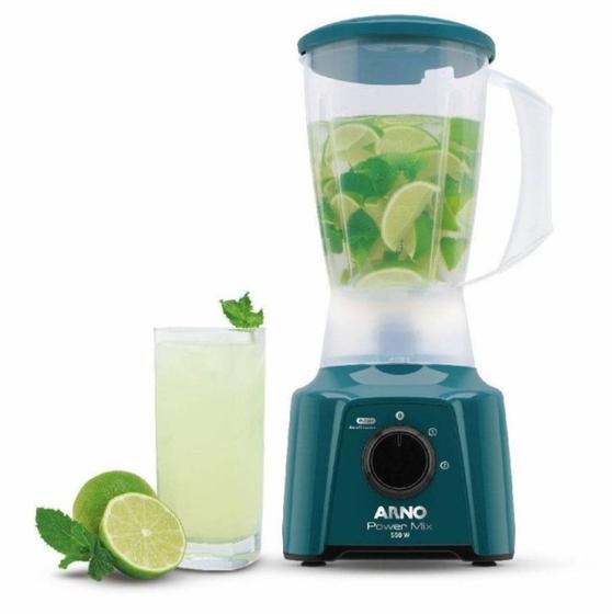 Imagem de Liquidificador arno lux c/ 03 vel e jarra cristalina 2l 550w 