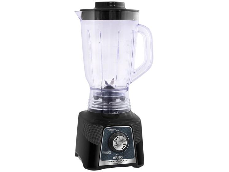 Liquidificador Arno Power Mix LQ35 15 Velocidades 700W Preto Menor preço em Liquidificador Arno Power Mix LQ35 15 Velocidades 700W Preto