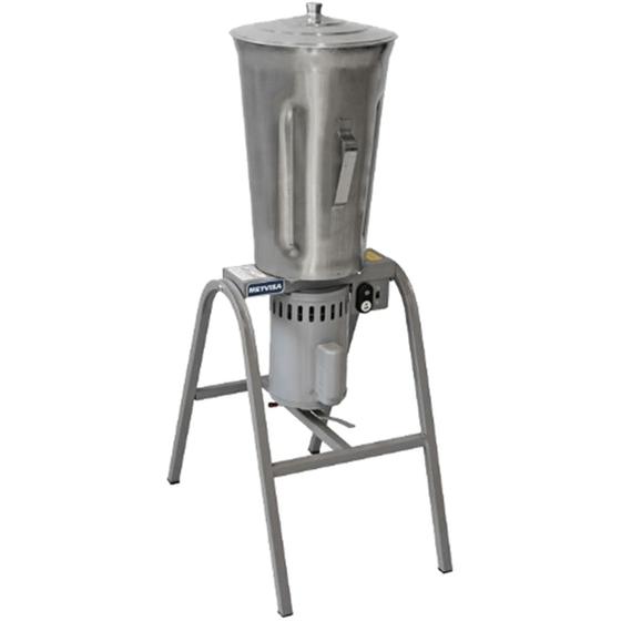 Liquidificador Basculante Industrial 25 L Baixa Rotação LQL.25 Inox Metvisa Menor preço em Liquidificador Basculante Industrial 25 L Baixa Rotação LQL.25 Inox Metvisa