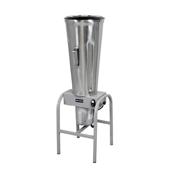 Imagem de Liquidificador Basculante Metvisa Leve Inox 25 Litros 127V LQL.25