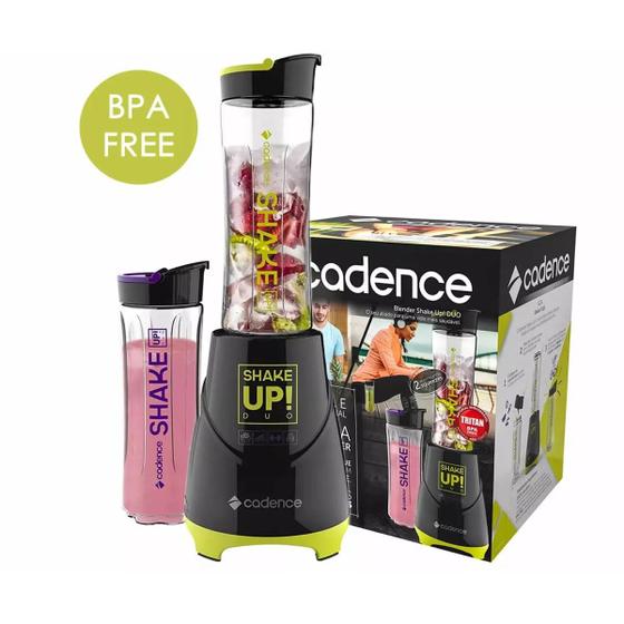 Liquidificador Blender Cadence Shake Up 300w 2 Copos Tritan