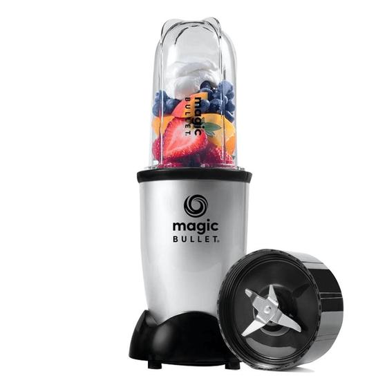 Imagem de Liquidificador Blender Individual  Magic Bullet 200W Cinza - 3 Itens