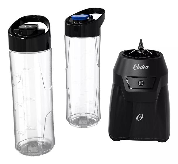 Liquidificador Blender Oster Power To Go 700W 2 Jarras TPU Menor preço em Liquidificador Blender Oster Power To Go 700W 2 Jarras TPU