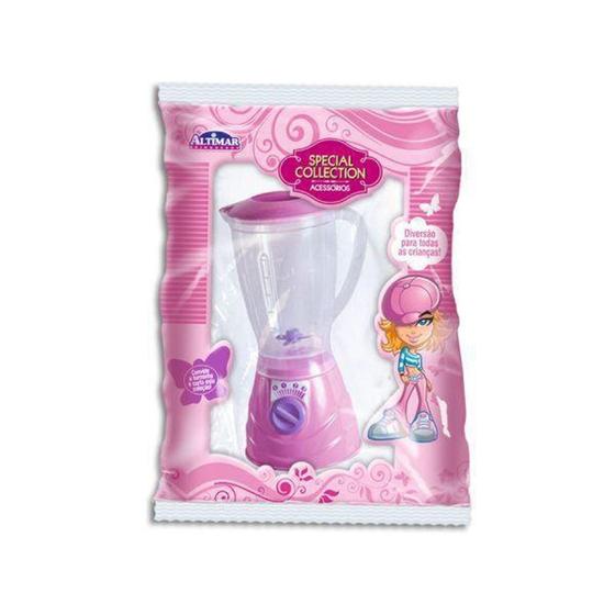 Imagem de Liquidificador Brinquedo 18 Cm Coisas de Menina - 112330 - Altimar