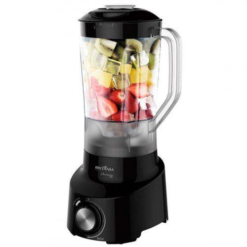 Liquidificador Britânia 4 Velocidades Diamante 800W Menor preço em Liquidificador Britânia 4 Velocidades Diamante 800W