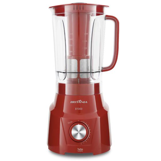 Imagem de Liquidificador Britânia B1000 Vermelho 1200W