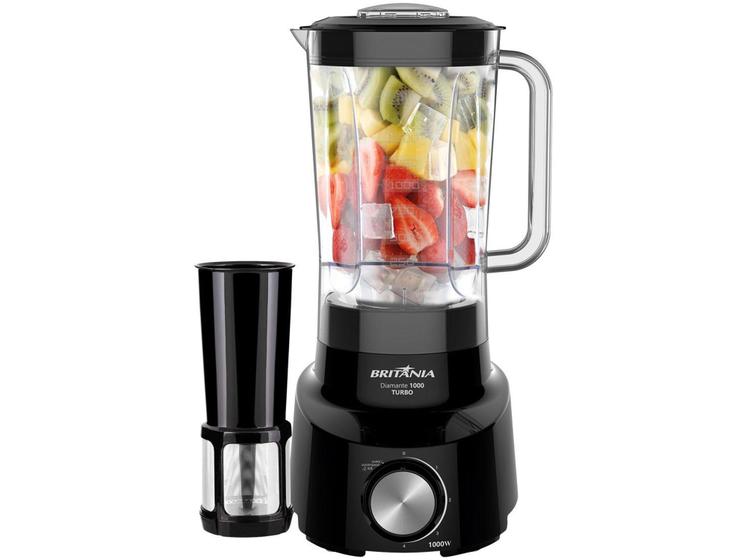 Liquidificador Britânia Diamante 1000 Turbo - Preto com Filtro 4