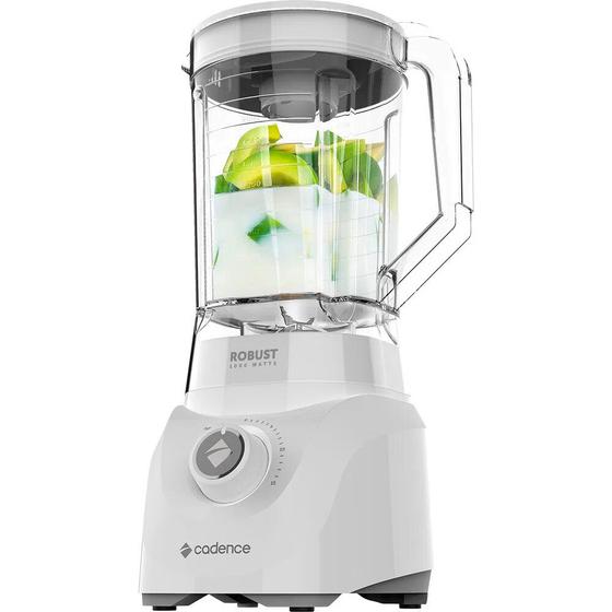 Liquidificador Cadence Robust Branco Liq415 1000w 127v Menor preço em Liquidificador Cadence Robust Branco Liq415 1000w 127v
