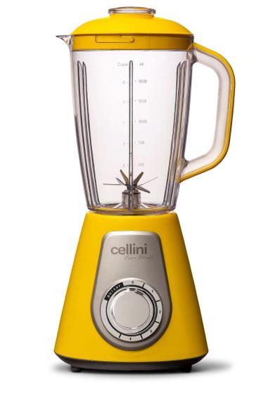 Imagem de Liquidificador Cellini Super Blender Amarelo E Prata 220v