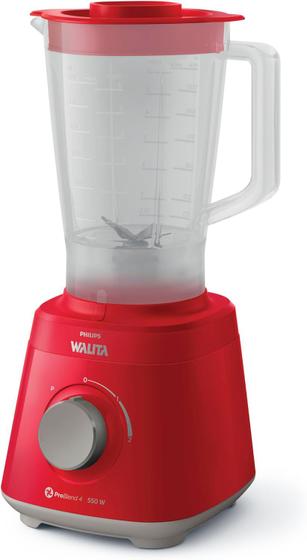 Imagem de Liquidificador Daily 2L 550W 110 v Philips Walita Vermelho