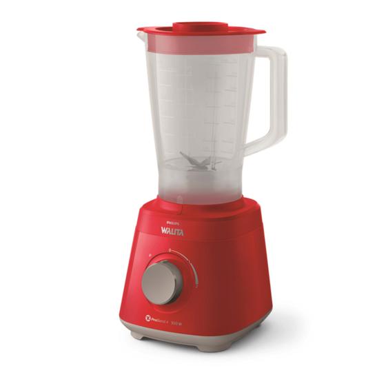 Imagem de Liquidificador Daily Philips Walita Vermelho 550W - RI2110