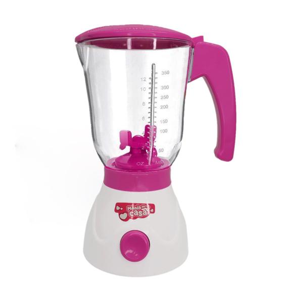 Imagem de Liquidificador de Cozinha Brinquedo Infantil Menina Rosa