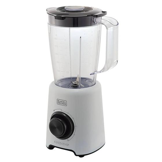 Imagem de Liquidificador Fusion Control Versatil 5 Velocidades Black Decker L800BR 127V 800W Branco