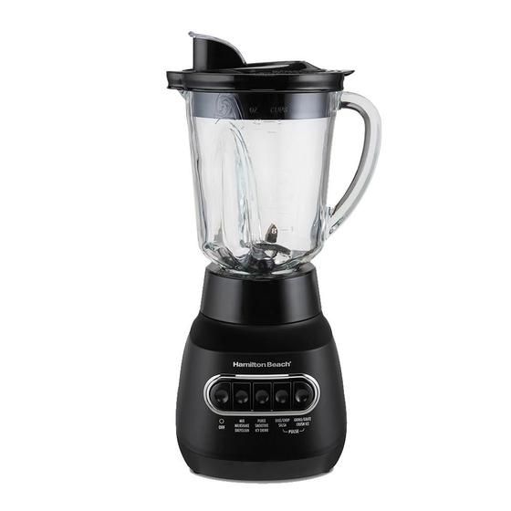 Liquidificador Hamilton Beach Power Elite 1,2 L Jarra de Vidro - 800w Menor preço em Liquidificador Hamilton Beach Power Elite 1,2 L Jarra de Vidro - 800w