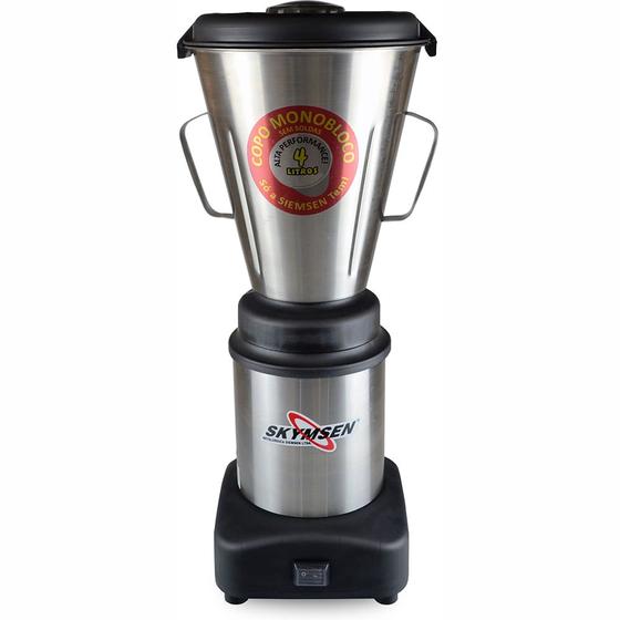 Liquidificador Industrial 4 L Baixa Rotação LS-04MB-N Inox Skymsen Menor preço em Liquidificador Industrial 4 L Baixa Rotação LS-04MB-N Inox Skymsen