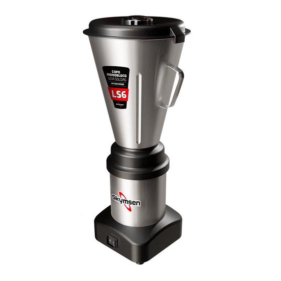Liquidificador Industrial 6 L Baixa Rotação LS-06MB-N Inox Skymsen Menor preço em Liquidificador Industrial 6 L Baixa Rotação LS-06MB-N Inox Skymsen