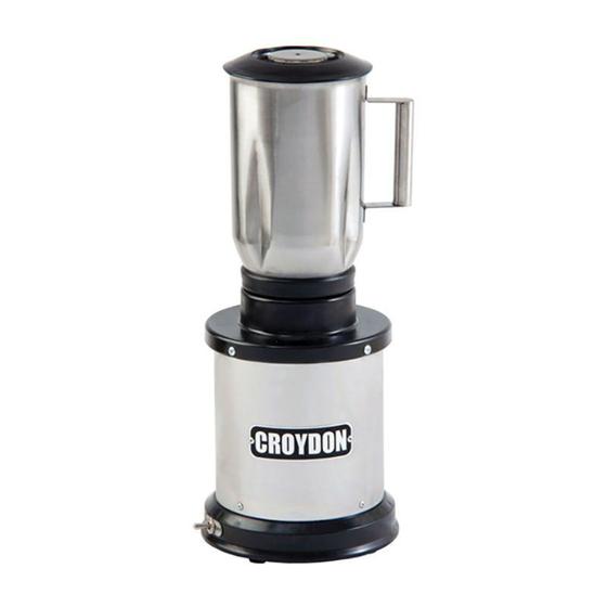 Imagem de Liquidificador Industrial Alta Rotação 2L Inox 1200W 127V Croydon