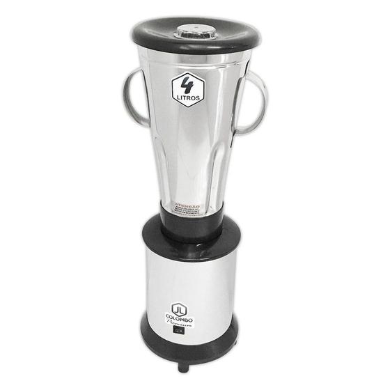 Liquidificador Industrial Alta Rotação 4 Litros Inox Profissional Uso Residencial / Comercial 1200w Menor preço em Liquidificador Industrial Alta Rotação 4 Litros Inox Profissional Uso Residencial / Comercial 1200w