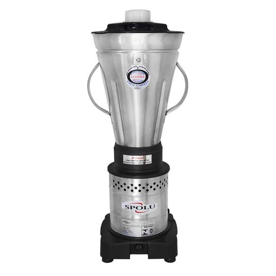 Liquidificador Industrial de Alta Rotação Spolu 3,5 Litros Inox 1200W SPL-064ECO Preto/Prata 220V Menor preço em Liquidificador Industrial de Alta Rotação Spolu 3,5 Litros Inox 1200W SPL-064ECO Preto/Prata 220V