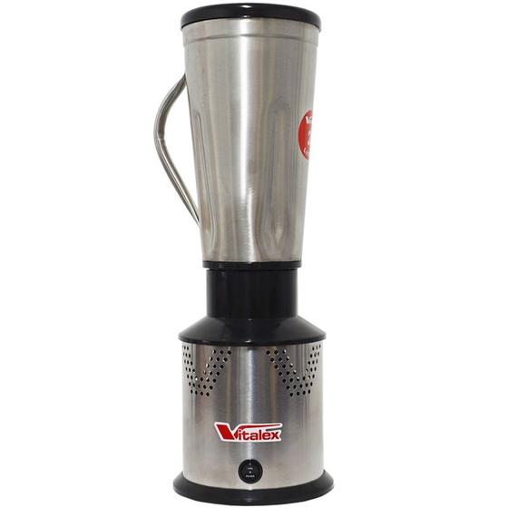 Imagem de Liquidificador Industrial Profissional 2 Litros 800W 110V Alta Rotação Vitalex LI-02/110 Copo Inox