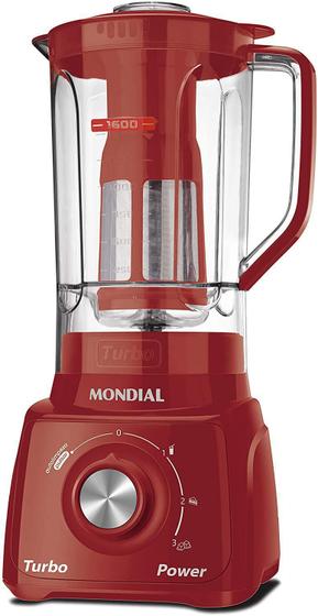 Imagem de Liquidificador L 99 Fr Mondial 127V Com Filtro Vermelho