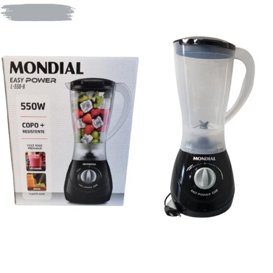 Imagem de Liquidificador Mondial Easy Power 550W L-550-B 127 V