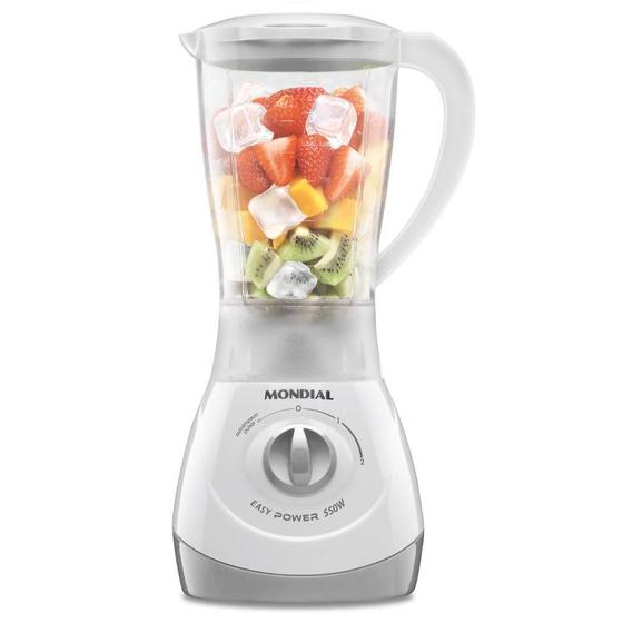 Liquidificador Mondial Easy Power L-550-W 550W 2 Velocidades Menor preço em Liquidificador Mondial Easy Power L-550-W 550W 2 Velocidades