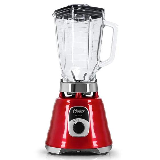 Liquidificador Oster Osterizer Clássico Vermelho BLST4126R Menor preço em Liquidificador Oster Osterizer Clássico Vermelho BLST4126R