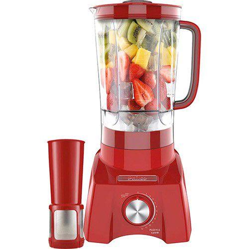 Liquidificador philco alta potencia 1200w vermelho c/ filtro 220v ...