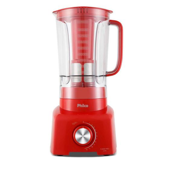 Imagem de Liquidificador Philco PH900 Turbo Pro 1200W Vermelho 127V