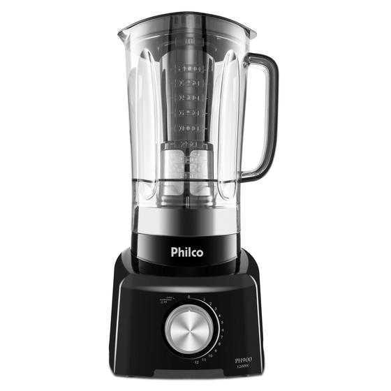 Imagem de Liquidificador Philco PH900S Preto 1200W com 12 Velocidades