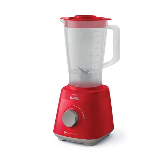 Imagem de Liquidificador Philips Walita Daily RI2110/41 - 127V - 4 lâminas fixas ProBlend 4 - 550W - Vermelho