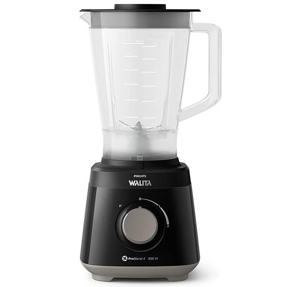 Imagem de Liquidificador Philips Walita Daily RI2110 Preto 2 Velocidades 550W