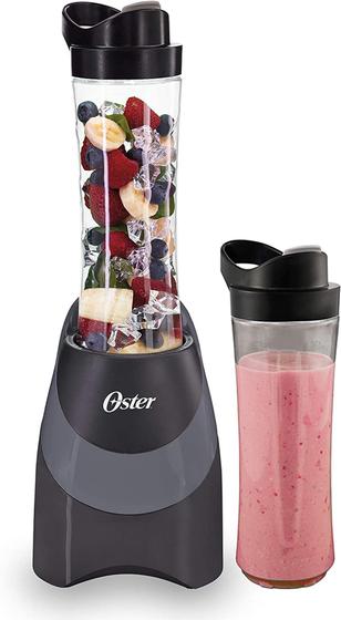 Liquidificador Portatil Blender Preto Oster com 2 copos potente Menor preço em Liquidificador Portatil Blender Preto Oster com 2 copos potente
