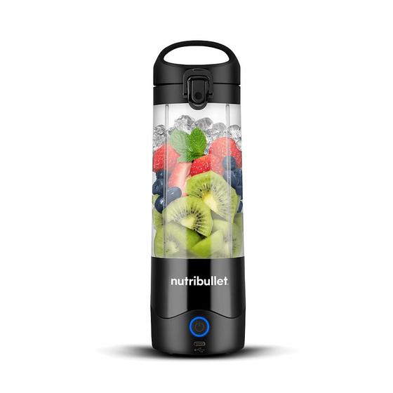 Imagem de Liquidificador Portátil Individual: NutriBullet Portable Blender  Preto, Bivolt