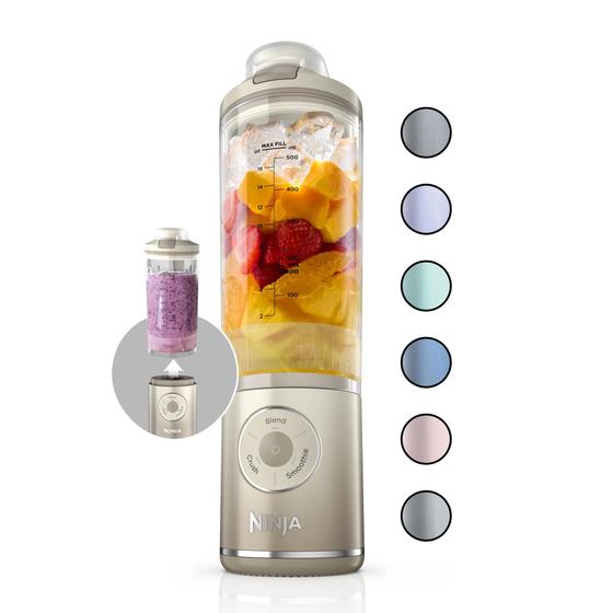 Imagem de Liquidificador Portátil Ninja Blast Max BC251IV - 650ml e 3 Programas