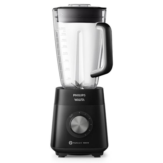 Liquidificador Série 5000 Jarra San Philips Walita RI2240 Preto 110V Menor preço em Liquidificador Série 5000 Jarra San Philips Walita RI2240 Preto 110V