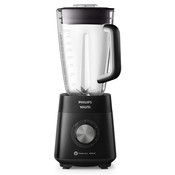 Liquidificador Série 5000 Jarra San Philips Walita RI2240 Preto 110V Imagem de Liquidificador Série 5000 Jarra San Philips Walita RI2240 Preto 110V