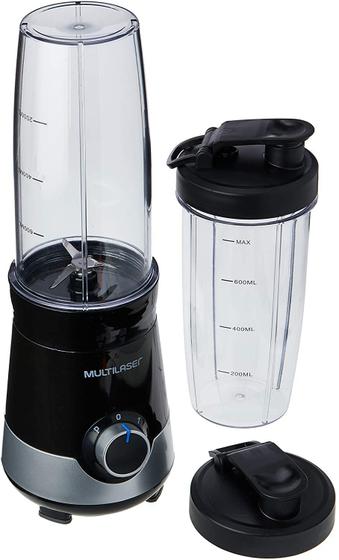 Liquidificador Shake 127v com 300w 800ml 2 Copos Multilaser Be013 ...