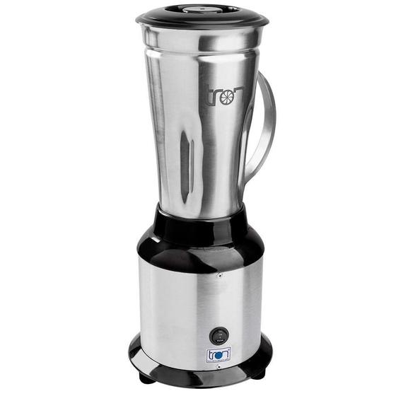 Imagem de Liquidificador Tron Master Copo de Inox Alta Rotação 800W Inox/Preto