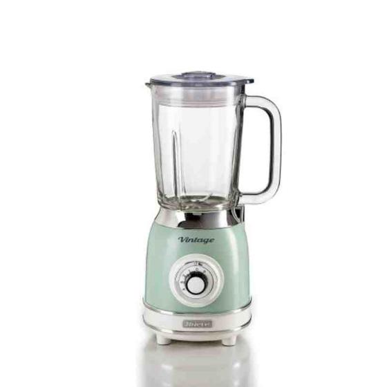 Imagem de Liquidificador Vintage Verde Copo de Vidro 220 V Ariete