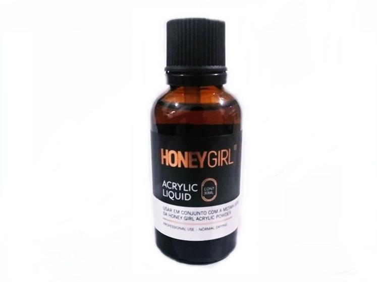 Imagem de Liquido Acrílico Monomer Honey Girl Unha De Porcelana 30ml