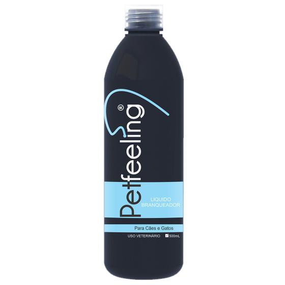 Líquido Branqueador Banho Tosa Pelos Pet Higiene 500mL Menor preço em Líquido Branqueador Banho Tosa Pelos Pet Higiene 500mL