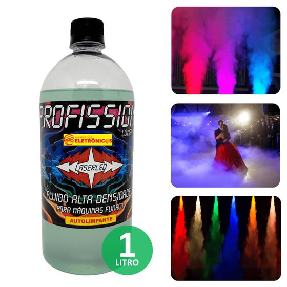 Imagem de Liquido Fluido Para Maquina De Fumaça Profissional Balada Divertida Capacidade 1 Litro LASERLED