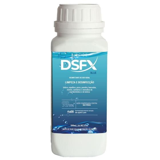 Imagem de Líquido Higienizante Concentrado Dsfx Blue Biocide 480Ml