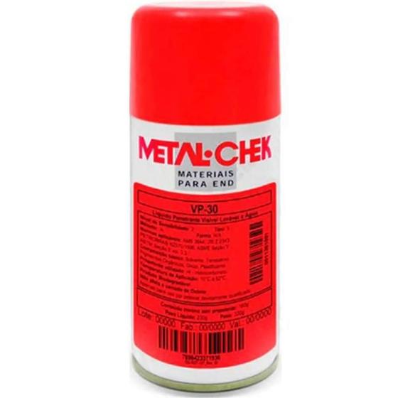 Imagem de Líquido Penetrante Vísivel para Tricas VP-30 Spray Aerosol 230 GR METAL-CHEK